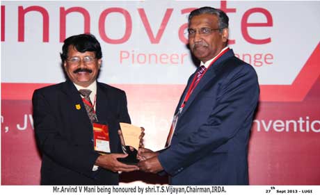   with shri. T.S.Vijayan, Chairman IRDA  